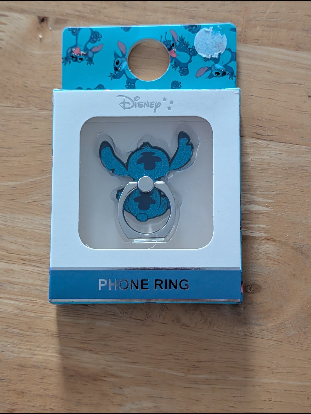 Primark Disney Stitch Blue Phone Ring Holder